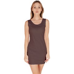 Granite Brown	 - 	bodycon Dress by ColorfulDresses