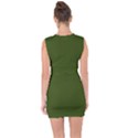 Juniper Green	 - 	Lace Up Front Bodycon Dress View2