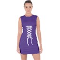 Ultra Violet Purple	 - 	Lace Up Front Bodycon Dress View1