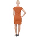 Halloween Orange	 - 	Cap Sleeve Bodycon Dress View2