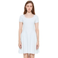 Alice Blue	 - 	inside Out Cap Sleeve Dress by ColorfulDresses