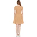 Brown Sugar	 - 	Inside Out Cap Sleeve Dress View4