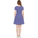 Blue Iris	 - 	Inside Out Cap Sleeve Dress View2