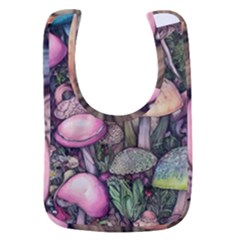 Mushroom Magic Baby Bib by GardenOfOphir