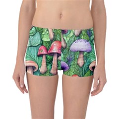 Tiny Toadstools Reversible Boyleg Bikini Bottoms by GardenOfOphir