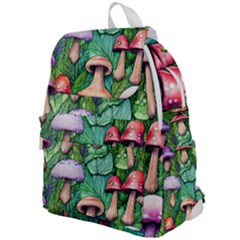 Tiny Toadstools Top Flap Backpack by GardenOfOphir