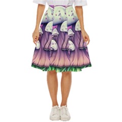 Forestcore Mushroom Classic Short Skirt by GardenOfOphir