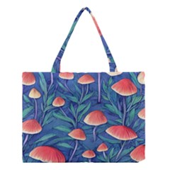 Witchy Mushrooms Medium Tote Bag by GardenOfOphir