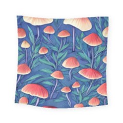 Witchy Mushrooms Square Tapestry (small) by GardenOfOphir