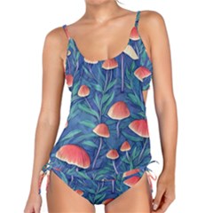 Witchy Mushrooms Tankini Set by GardenOfOphir