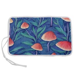 Witchy Mushrooms Pen Storage Case (m) by GardenOfOphir