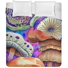 Goblin Mushrooms Duvet Cover Double Side (california King Size) by GardenOfOphir