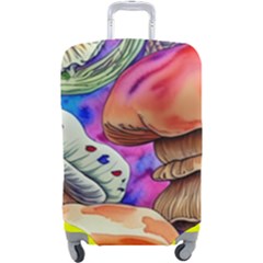 Goblin Mushrooms Luggage Cover (large) by GardenOfOphir