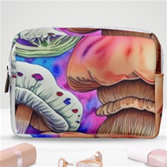 Goblin Mushrooms Make Up Pouch (medium) by GardenOfOphir