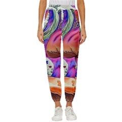 Goblin Mushrooms Cropped Drawstring Pants by GardenOfOphir