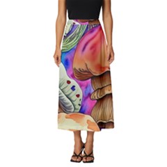 Goblin Mushrooms Classic Midi Chiffon Skirt