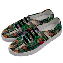 Forest Fairycore Mushroom Foraging Craft Men s Classic Low Top Sneakers by GardenOfOphir