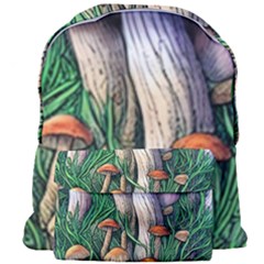 Forest Fairycore Mushroom Foraging Craft Giant Full Print Backpack by GardenOfOphir