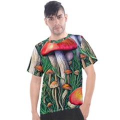 Forest Fairycore Mushroom Foraging Craft Men s Sport Top by GardenOfOphir