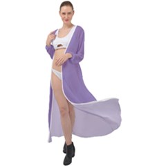 Bougain Villea Purple	 - 	maxi Chiffon Beach Wrap by ColorfulWomensWear