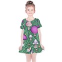 Woodsy Pottery Forest Mushroom Foraging Kids  Simple Cotton Dress View1