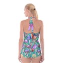 Forestcore Fantasy Farmcore Mushroom Foraging Boyleg Halter Swimsuit  View2