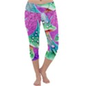 Garden Mushroom Foraging Capri Yoga Leggings View1