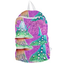 Garden Mushroom Foraging Foldable Lightweight Backpack by GardenOfOphir