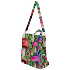 Mushroom Crossbody Backpack by GardenOfOphir