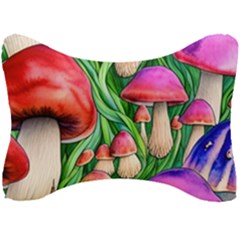 Mushroom Seat Head Rest Cushion by GardenOfOphir