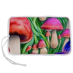 Mushroom Pen Storage Case (m) by GardenOfOphir