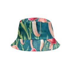 Forest Mushroom Bucket Hat (kids) by GardenOfOphir