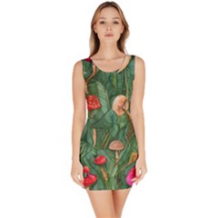 Fairycore Mushroom Bodycon Dress by GardenOfOphir