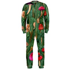 Fairycore Mushroom Onepiece Jumpsuit (men) by GardenOfOphir