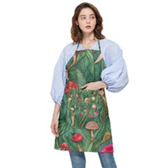 Fairycore Mushroom Pocket Apron by GardenOfOphir