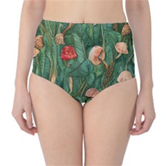 Fairycore Mushroom Classic High-waist Bikini Bottoms by GardenOfOphir