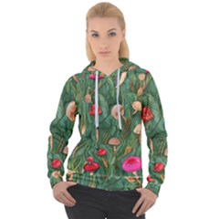 Fairycore Mushroom Women s Overhead Hoodie by GardenOfOphir