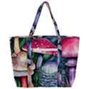 Foraging Mushroom Zip Up Canvas Bag View3