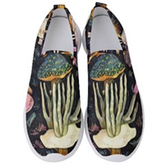 Natural Mushroom Men s Slip On Sneakers by GardenOfOphir