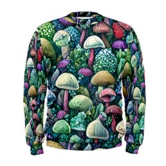 Mushroom Core Fairy Men s Sweatshirt by GardenOfOphir