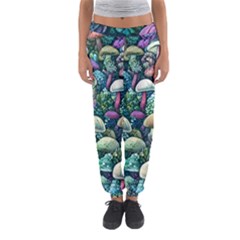 Mushroom Core Fairy Women s Jogger Sweatpants by GardenOfOphir