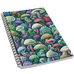 Mushroom Core Fairy 5 5  X 8 5  Notebook by GardenOfOphir