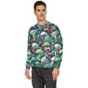 Mushroom Core Fairy Men s Fleece Sweatshirt View2