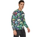 Mushroom Core Fairy Men s Fleece Sweatshirt View3