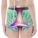 Tiny Witchy Mushroom High-Waisted Bikini Bottoms View2