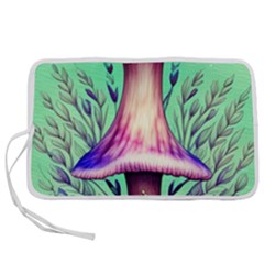 Tiny Witchy Mushroom Pen Storage Case (s) by GardenOfOphir