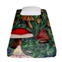 Fairycore Mushroom Forest Fitted Sheet (Single Size) View1