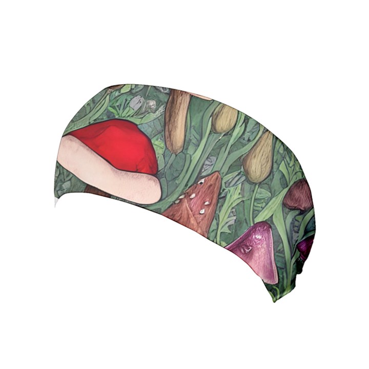 Fairycore Mushroom Forest Yoga Headband