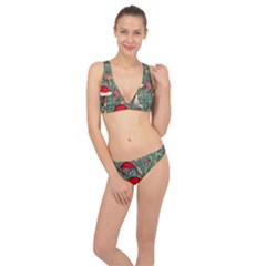 Fairycore Mushroom Forest Classic Banded Bikini Set  by GardenOfOphir