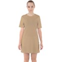 Lion Brown	 - 	Sixties Short Sleeve Mini Dress View1